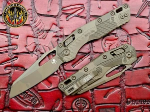 MICROTECH MSI RAM-LOK CHOCOLATE CAMO POLYMER S/E CAMO REVERSE TANTO - Picture 1 of 4