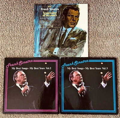 3 x Frank Sinatra LP: Sept of My Years & My Best Songs-My Best Years Vol’s 2 & 3 - Image 1 of 4