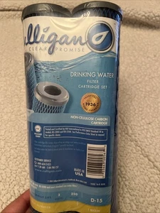 Cartucho de filtro de agua de repuesto Culligan D-15 paquete de 2, nivel 1, 250 gal - Imagen 1 de 4