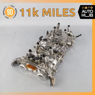 13-18 Bentley Continental GTC GT/A8 S8 4.0L tampa esquerda da válvula do motor fabricante de equipamento original - Imagem 1 de 4