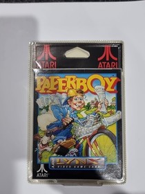 Atari Lynx Paperboy Sealed New Old Stock Blisterpack
