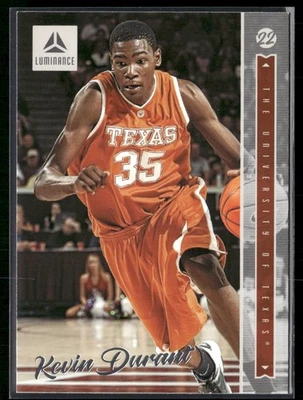Kevin Durant 2022 Panini Chronicles Draft Picks Luminance #47 Texas Longhorns - Image 1 of 2