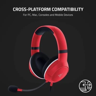 Razer Kaira X Gaming Headset for Microsoft Xbox Series X/S - Pulse Red - Image 1 of 4