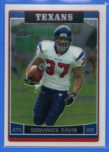 2006 Topps Chrome Football Card #116 Domanick Davis - Picture 1 of 2