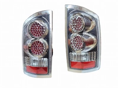 Luces traseras para 02-06 Dodge Ram 1500 03-06 Ram 2500 3500 aspecto LED negro  Foto 1 de 3