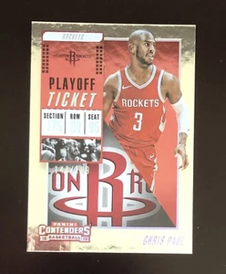 Boleto de playoffs 2018-19 Panini Contenders Chris Paul número 148 de 199 - Imagen 1 de 3