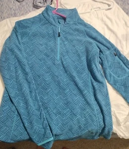 BCG Women’s Size Large Pullover Quarter-Zip Pink Jacket - Picture 1 of 3