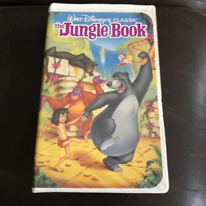 DAS JUNGLE BUCH schwarzer Diamant Walt Disney VHS; spielt wie neu! - Bild 1 von 7