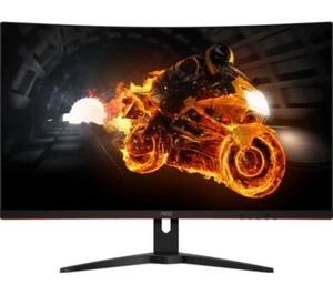 AOC CQ32G1 Quad HD 31.5" Curved Gaming Monitor - Black & Red - Picture 1 of 4