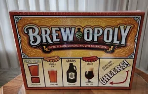 Gioco da tavolo BREW-OPOLY Birra Monopoli nuovo e sigillato per favore gioca responsabilmente - Foto 1 di 4