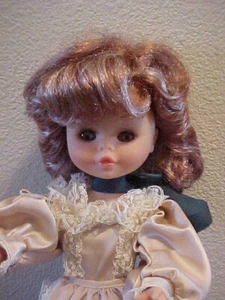 Vintage Furga Doll with 2 Toned Mod  Hair 18" Fashion Lady  Sleep Eyes Italy  - Picture 1 of 6