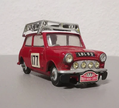 Corgi Toys 339-BMC Mini Cooper S No. 177 Winner Rally Montecarlo Großbritannien - Bild 1 von 4