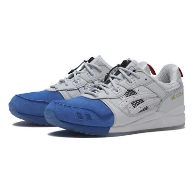 Scarpe stile sportivo ASICS GEL-LYTE III OG 1203A579 100 WHITE BLUE - Immagine 1 di 4