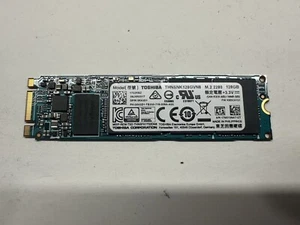 Toshiba 128GB Laptop M.2 2280 SATA SSD Solid State Drive THNSNK128GVN8 - Picture 1 of 2