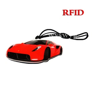 10pcs 125KHz RFID EM4100 EM4102 Proximity Induction Race Car Lanyard Tag Token - Picture 1 of 1