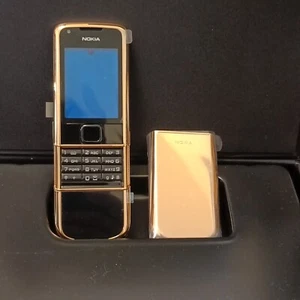 RARE NEW Nokia 8800 Arte Black Rose Gold 8800e Replacement Housing Covers Cases - Picture 1 of 19