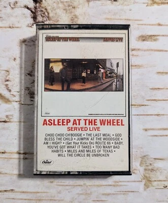 Asleep At The Wheel - Served Live (1979 Cassette) 70s Capitol Records 4N-16306 Foto 1 de 4
