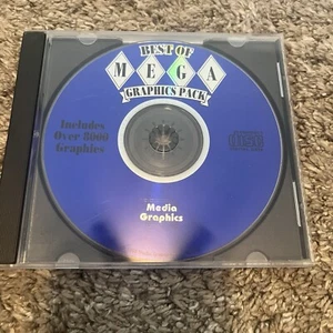Best Of Mega Graphics Pack CD ROM Software Computer 1996 Media Vintage - Bild 1 von 1