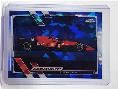 CHARLES LECLERC 2021 TOPPS CHROME F1 SAPPHIRE REFRACTOR #106 Q4841 - Image 1 of 2