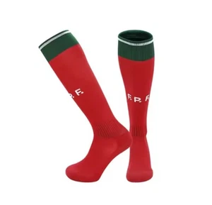 2025 26 Kids Ronaldo Portugal socks Soccer Cushioned Socks NEW - Picture 1 of 1
