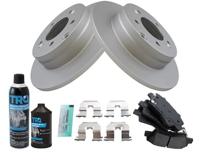 Kit de pastillas de freno trasero y rotor TRQ 43DT59D para Kia Cadenza 2014-2016 Foto 1 de 1