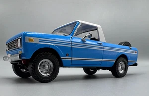 First Gear International Scout Terra Pickup 1979 Lexington Blue 1/25 40-3181 - Picture 1 of 12