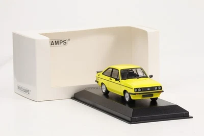 1:43 Ford Escort Mk II Rs 2000 1976 Giallo Minichamps Limitato - Immagine 1 di 4