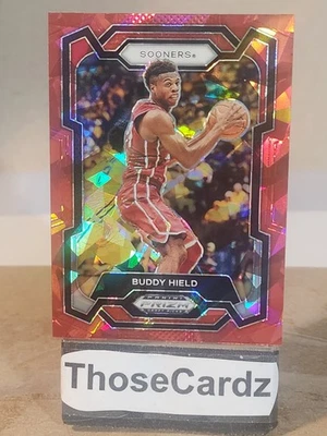 2024 Panini Prizm Draft Red Cracked Ice Prizm #12 Buddy Hield Foto 1 de 2