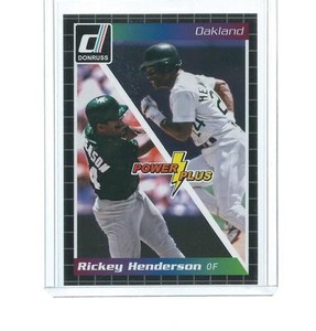 2014 DONRUSS BASEBALL POWER PLUS RICKEY HENDERSON #2