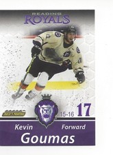 2015-16 Reading Royals (ECHL) Kevin Goumas (Villacher SV)