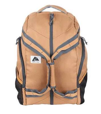 Ozark Trail 35 Ltr Convertible Backpack Duffel, Durable Polyester, Brown - Image 1 of 4