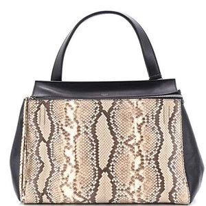 Celine Edge Bag Python and Leather Medium - Picture 1 of 10