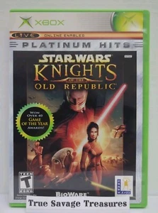 Star Wars Knights of the Old Republic (Microsoft Xbox, 2004) CIB Platinum Hits - Bild 1 von 9