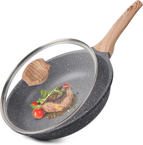 Nonstick Granite Frying Pan Skillet, Non Stick Omelette Fry Pans, Omelet Egg Pan - Picture 1 of 12