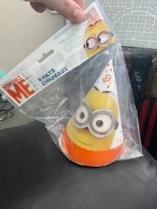 Despicable Me Minions Birthday Party Favor Hats NEW! - Picture 1 of 2