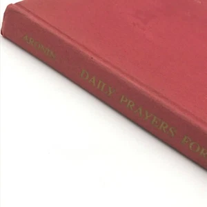 Daily Prayers for Children Ben Aronin 1966 1st Ed Judaism SIGNED BY AUTHOR BK3 - Picture 1 of 9