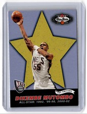 2002-03 Fleer Box Score First Edition Dikembe Mutombo 063/100 New Jersey Nets