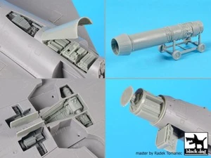 Black Dog 1/48 Big Aircraft Set di dettagli per Mirage 2000 Jet (per Kinetic) A48194 - Foto 1 di 1