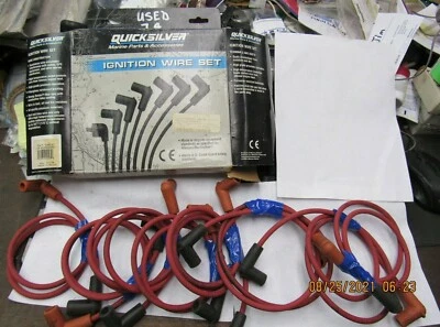 Juego de cables de pulpa de chispa Mercruiser V-8 OEM USADO LIMPIO Foto 1 de 4
