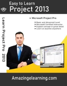 Learn Microsoft Project Pro 2013 - DVD Training Course - Picture 1 of 1