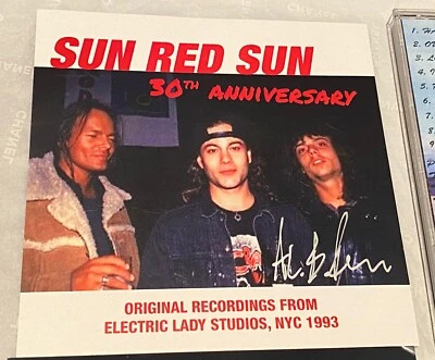 Sun Red Sun -30-я годовщина CD подписанный с 11 гитарных медиаторов-Alice In Chains-Mike* - Изображение 1 из 3