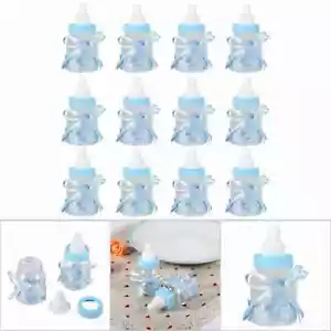 12Pcs Candy Bottle Cute Feeding-Bottle Design For Baby Shower Party Pink - Picture 1 of 22