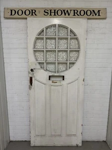 Reclaimed Georgian Victorian Edwardian Wooden Panel Door 2130 x 910 Or 906mm - Picture 1 of 24