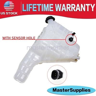 Depósito de refrigerante con orificio de sensor 2512250C91 para cosechadora internacional LT625 Foto 1 de 4