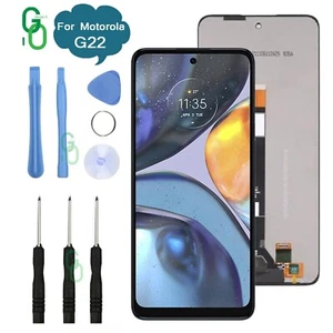 Pour Motorola Moto G22 XT2231 LCD écran de remplacement assemblage tactile sans cadre - Photo 1/11