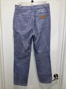 Wrangler Women's SZ 28 X 28 Corduroy Wild West 603 High Rise Straight Jeans - Picture 1 of 17