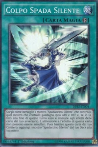 CARTA YU GI OH - COLPO SPADA SILENTE - DPRP-IT004 - HOLO - RARA - Imagen 1 de 1