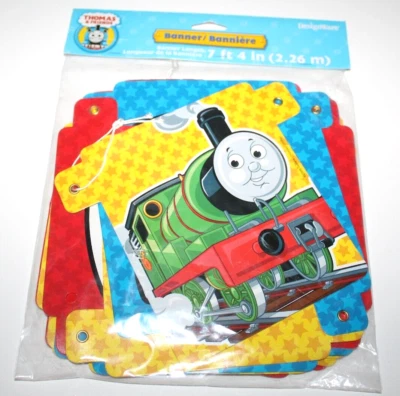 DesignWare Thomas & Friends Multicolor Birthday Banner - 7 ft. 4 in. - Image 1 of 2