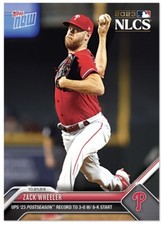 2023 Topps NOW Zack Wheeler Card # 1028 Philadelphia Phillies NLCS PRESALE