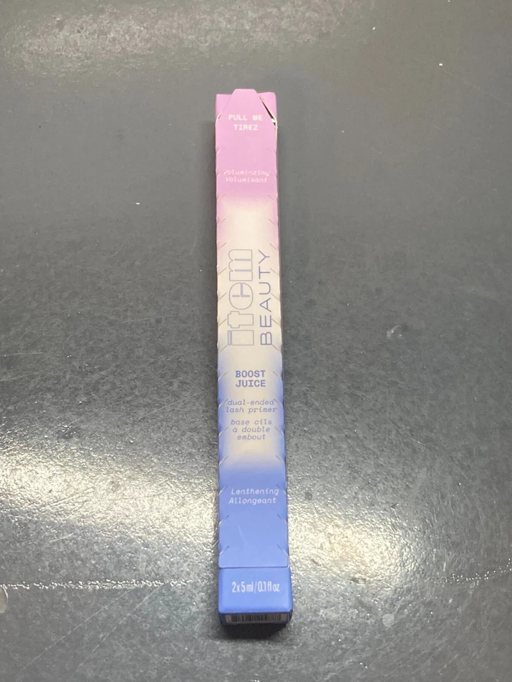 Artículo Beauty BOOST JUICE imprimación de pestañas/rímel azul + lila 0,1 fl oz nuevo en caja Foto 1 de 1